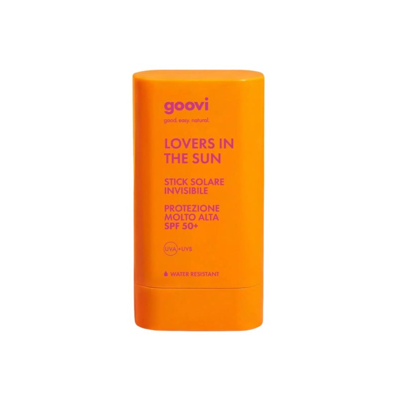 Formato di Goovi Stick Solare Lovers in The Sun per Viso e Zone Sensibili Protezione Molto Alta 50 + 20 ml Formato di Goovi Stick Solare Lovers in The Sun per Viso e Zone Sensibili Protezione Molto Alta 50 + 20 ml