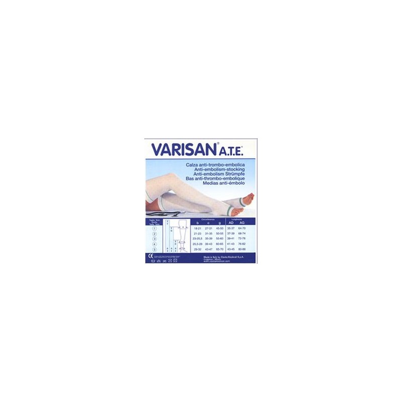 Varisan Ate Monocollant Destro Profilassi Trombosi 18 mmHg 1 Pezzo Varisan Ate Monocollant Destro Profilassi Trombosi 18 mmHg 1 Pezzo