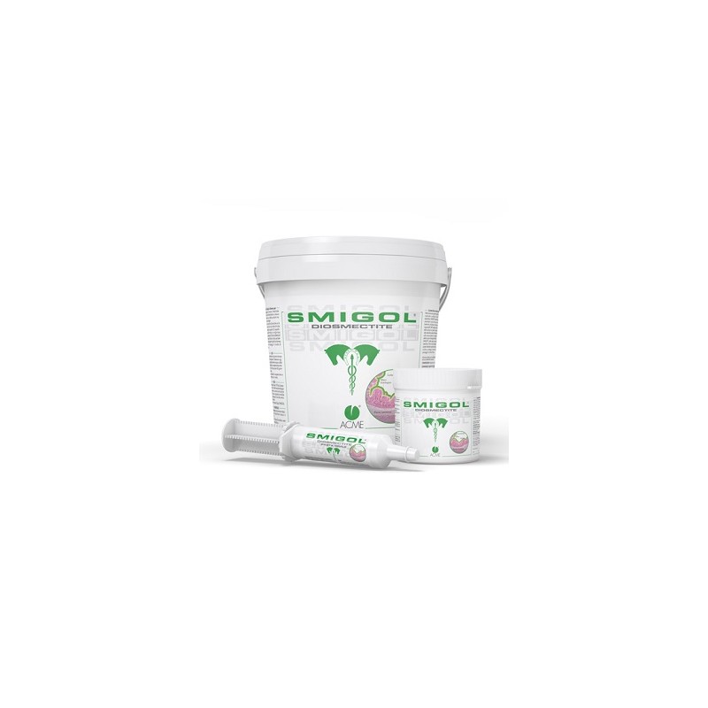 Barattolo Smigol Mangime Complementare per Cavalli a Base di Bentonite Polvere 1 Kg