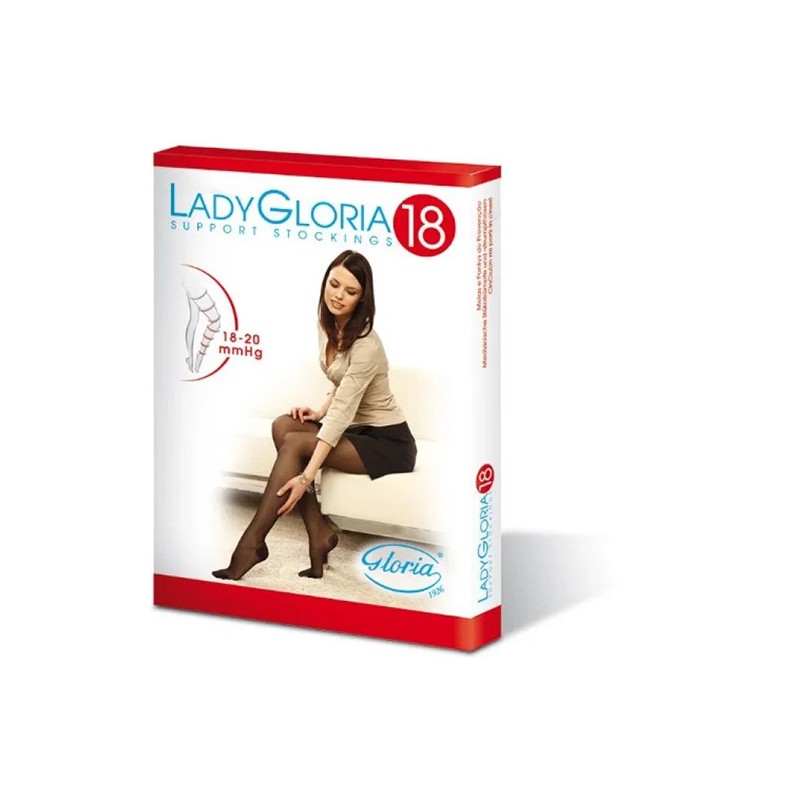 Ladygloria 18 Collant Compressivo 18-20 mmHg Sierra Taglia 2