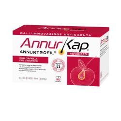 Confezione di Annurkap Advanced Integratore Capelli 90 Capsule Confezione di Annurkap Advanced Integratore Capelli 90 Capsule