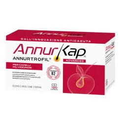 Confezione di Annurkap Advanced Integratore Capelli 120 Capsule Confezione di Annurkap Advanced Integratore Capelli 120 Capsule