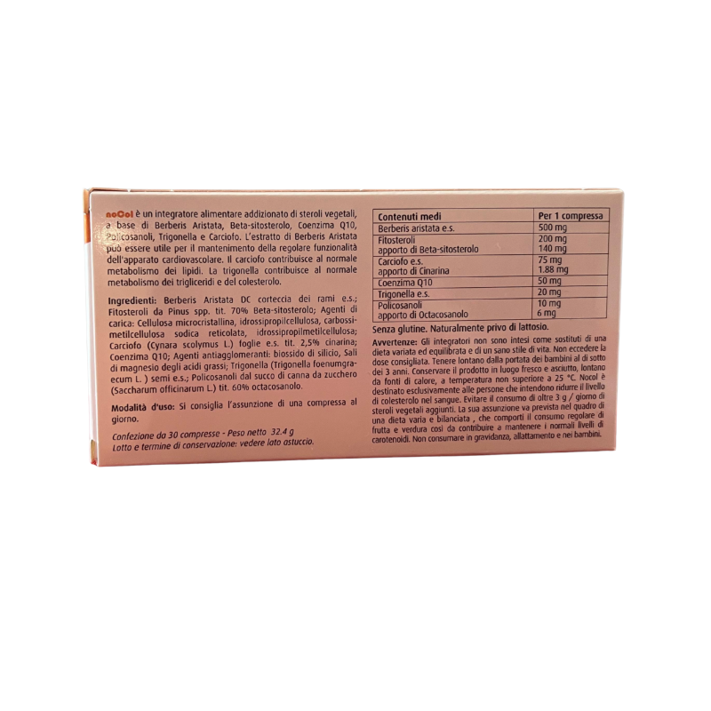 Nocol Integratore Colesterolo 30 Compresse Nocol Integratore Colesterolo 30 Compresse