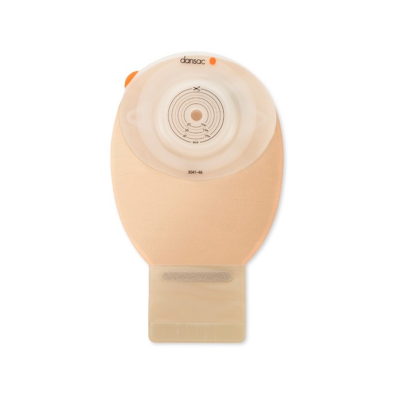 Dansac Novalife Tre 1 Sacca Ileostomia Convex Midi 15-24 mm 350ml 10 Pezzi