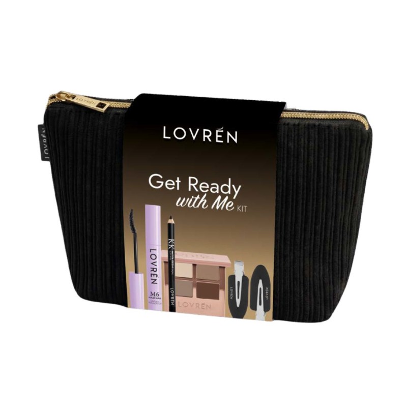 Formato di Lovren Get Ready With Me Kit Natale 2026 Mascara + Matita + Palette + Pochette Omaggio Formato di Lovren Get Ready With Me Kit Natale 2026 Mascara + Matita + Palette + Pochette Omaggio