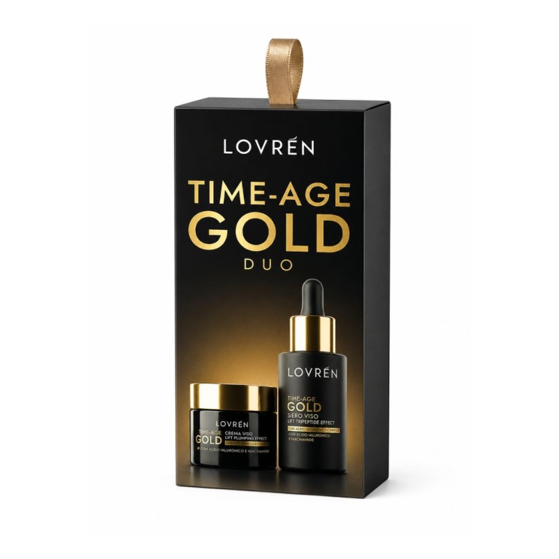 Formato di Lovren Time Age Gold Duo Cofanetto Natale 2026 Siero Viso Time Age 30 ml + Crema Viso Time Age Formato di Lovren Time Age Gold Duo Cofanetto Natale 2026 Siero Viso Time Age 30 ml + Crema Viso Time Age