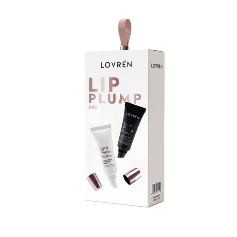 Formato di Lovren Lip Plump Duo Cofanetto Natale 2026 Lip Peeling Esfoliante + Lip Balm Formato di Lovren Lip Plump Duo Cofanetto Natale 2026 Lip Peeling Esfoliante + Lip Balm