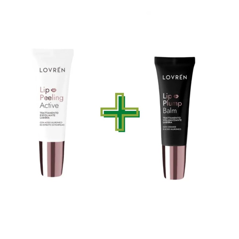 Prodotti di Lovren Lip Plump Duo Cofanetto Natale 2026 Lip Peeling Esfoliante + Lip Balm Prodotti di Lovren Lip Plump Duo Cofanetto Natale 2026 Lip Peeling Esfoliante + Lip Balm