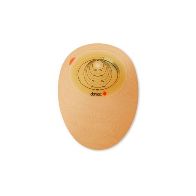 Dansac NovaLife 1 Sacca Monopezzo Colostomia Midi Chiusa Opaca 30 Pezzi