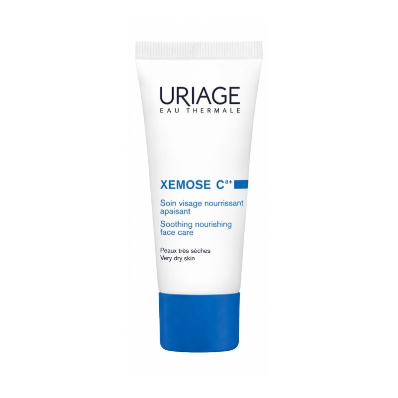 Formato di Uriage Xemose C8+ Crema Viso Nutriente e Idratante per Pelle Secca 40ml Formato di Uriage Xemose C8+ Crema Viso Nutriente e Idratante per Pelle Secca 40ml