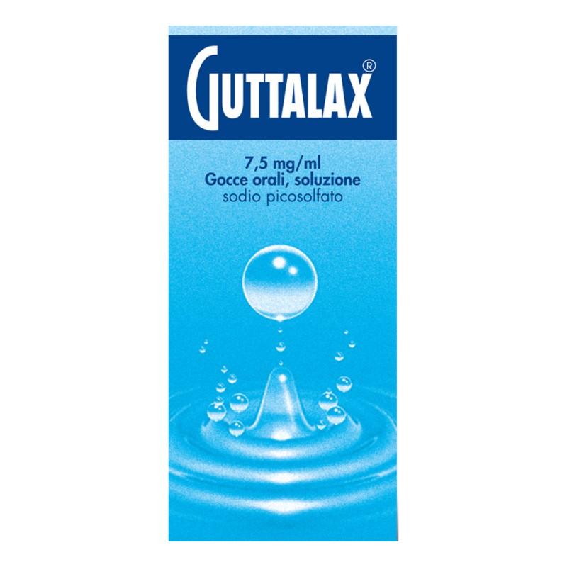 Guttalax Gocce 7,5 mg/ml Lassativo Stitichezza 15 ml