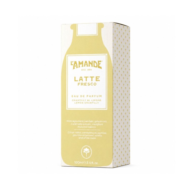 Formato di L'Amande Latte Fresco Eau de Parfum Chantilly al Limone Profumo 100 ml