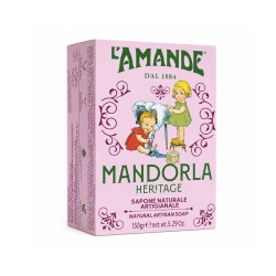 Formato di L'Amande Sapone Naturale Artigianale Mandorla per Viso e Corpo 150 g Formato di L'Amande Sapone Naturale Artigianale Mandorla per Viso e Corpo 150 g