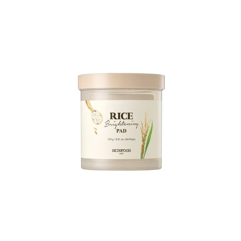 Formato di Skinfood Rice Brightening 60 Pad Tonico Illuminanti