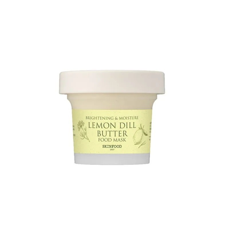 Formato di Skinfood Lemon Dill Butter Maschera Viso Illuminante 120g Formato di Skinfood Lemon Dill Butter Maschera Viso Illuminante 120g