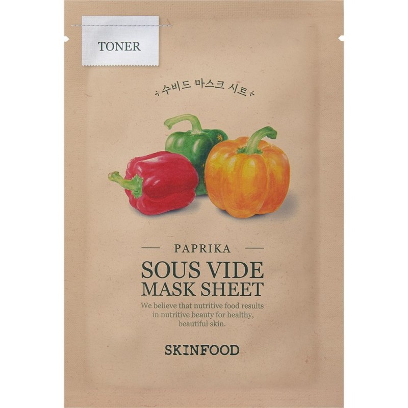 Formato di Skinfood Paprika Sous Vide Maschera Viso Paprika 18g Formato di Skinfood Paprika Sous Vide Maschera Viso Paprika 18g