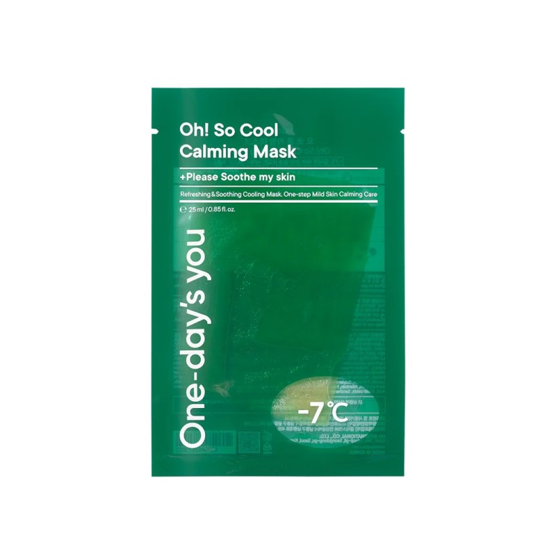 Formato di One Day's You Oh So Cool Maschera Viso Lenitiva 25ml Formato di One Day's You Oh So Cool Maschera Viso Lenitiva 25ml