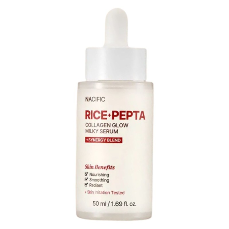 Formato di Nacific Rice Pepta Collagen Glow Siero Viso Latte 50ml Formato di Nacific Rice Pepta Collagen Glow Siero Viso Latte 50ml
