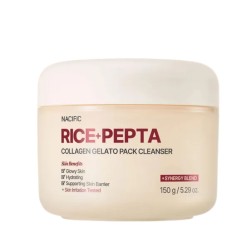 Formato di Nacific Rice Pepta Collagen Gelato Detergente Viso 150g Formato di Nacific Rice Pepta Collagen Gelato Detergente Viso 150g