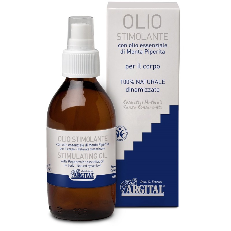 Argital Olio Stimolante Corpo Tonificante con Oli Essenziali 125 ml