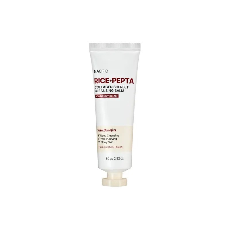 Formato di Nacific Rice Pepta Collagen Balsamo Detergente Viso 80g Formato di Nacific Rice Pepta Collagen Balsamo Detergente Viso 80g