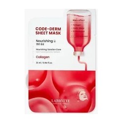 Formato di Labiotte Code-Derm Maschera Viso Collagene Nutriente 25ml