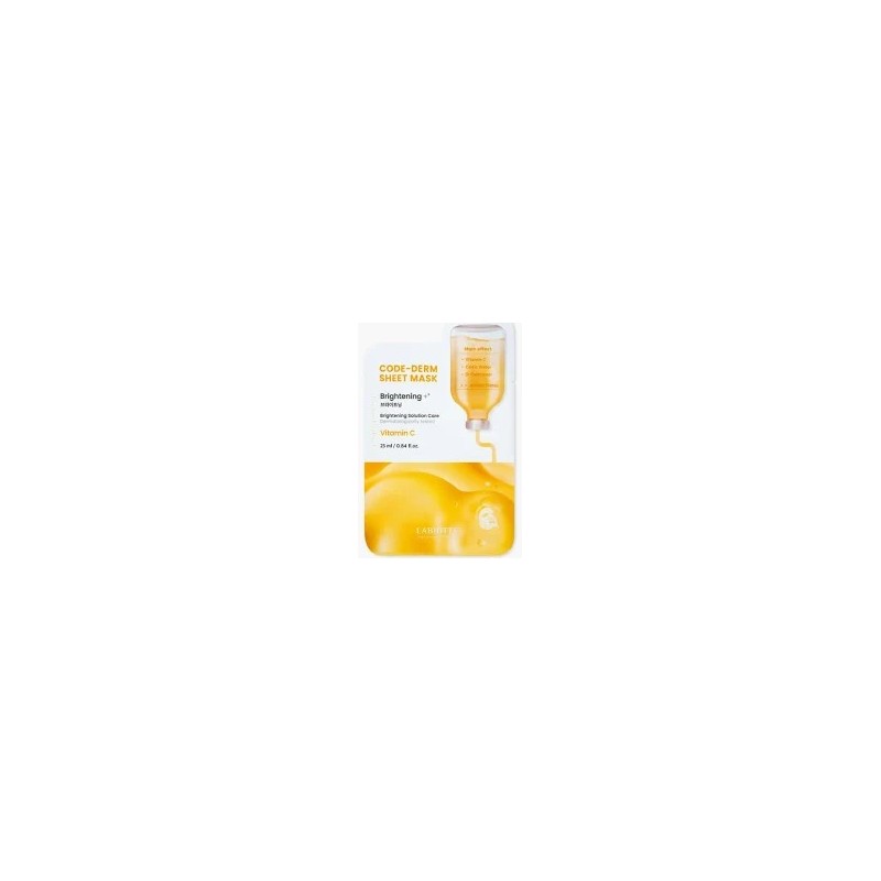 Formato di Labiotte Code-Derm Maschera Viso Vitamina C Illuminante 25ml Formato di Labiotte Code-Derm Maschera Viso Vitamina C Illuminante 25ml