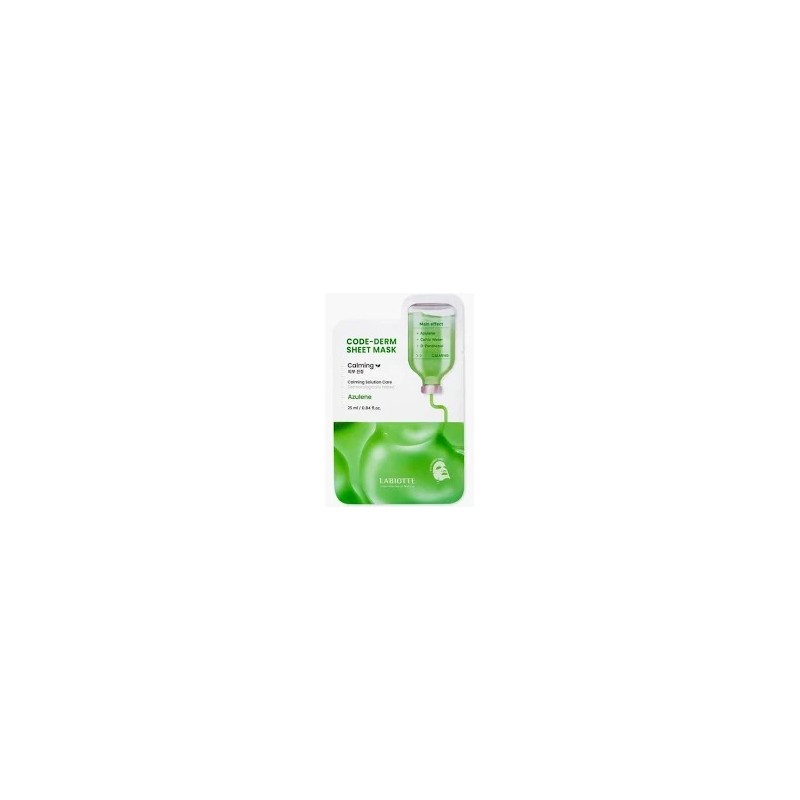 Formato di Labiotte Code-Derm Maschera Viso Azulene Lenitiva 25ml Formato di Labiotte Code-Derm Maschera Viso Azulene Lenitiva 25ml