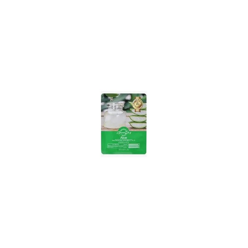 Formato di Grace Day Aloe Maschera Viso Lenitiva Aloe Vera 27g Formato di Grace Day Aloe Maschera Viso Lenitiva Aloe Vera 27g