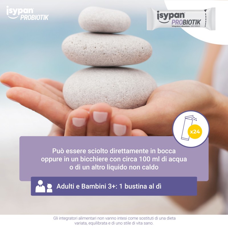 Utilizzo di Isypan Probiotik Integratore di Fermenti Lattici Probiotici 24 Bustine Utilizzo di Isypan Probiotik Integratore di Fermenti Lattici Probiotici 24 Bustine