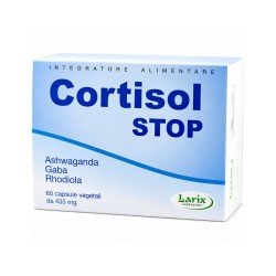 confezione di Larix Cortisol Stop Integratore per Stress e Stanchezza con Ashwagandha 60 Capsule confezione di Larix Cortisol Stop Integratore per Stress e Stanchezza con Ashwagandha 60 Capsule