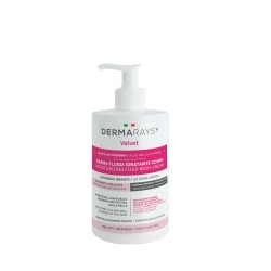 Flacone di Dermarays Velvet Crema Fluida Idratante per il Corpo 500 ml Flacone di Dermarays Velvet Crema Fluida Idratante per il Corpo 500 ml
