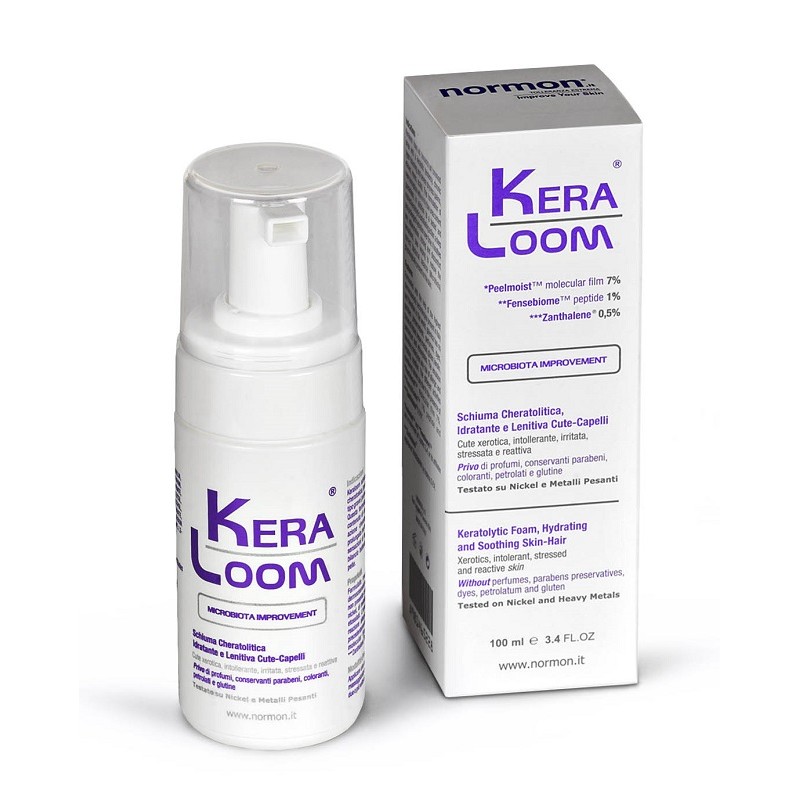 Keraloom Schiuma Cheratolitica Idratante per Ipercheratosi 100ml