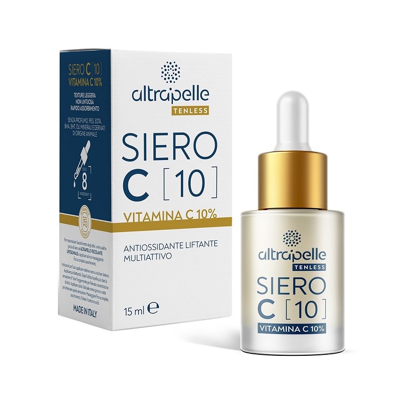 Altrapelle Tenless Siero C10 Vitamina C Antiossidante 15ml Altrapelle Tenless Siero C10 Vitamina C Antiossidante 15ml