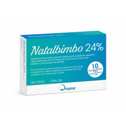 Formato di Natalbimbo 24% Soluzione Saccarosio Lattanti 10 Fiale 2 ml