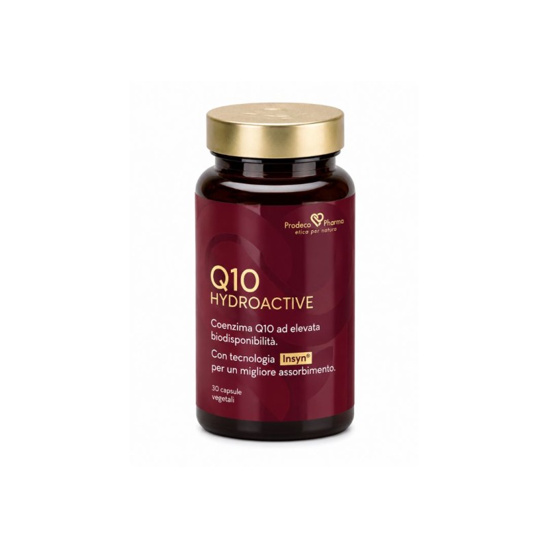 Flacone di Prodeco Insyn Q10 Hydroactive 30 Capsule Vegetali Flacone di Prodeco Insyn Q10 Hydroactive 30 Capsule Vegetali