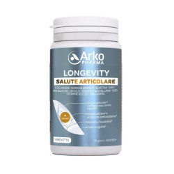 Confezione di Arkopharma Longevity Salute Articolare Integratore per Articolazioni e Mobilità  60 Capsule