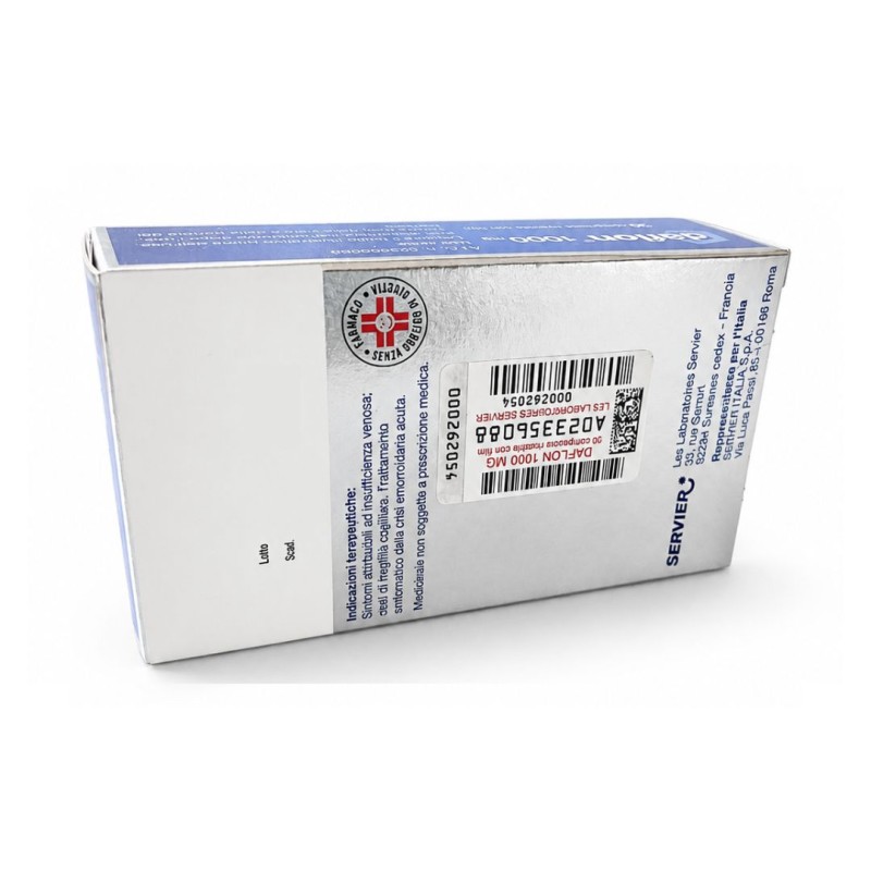 Daflon 1000mg per Insufficienza Venosa ed Emorroidi 30 Compresse