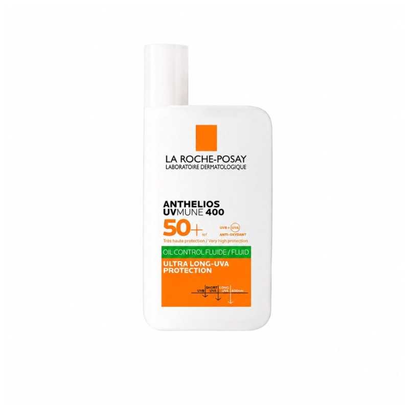 La Roche Anthelios Uv Mune 400+ Fluido Solare Antimacchie SPF50+ 50ml La Roche Anthelios Uv Mune 400+ Fluido Solare Antimacchie SPF50+ 50ml