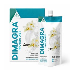 Dimagra Protein Diet Preparato Dietetico da Bere Gusto Vaniglia 7 Pezzi Dimagra Protein Diet Preparato Dietetico da Bere Gusto Vaniglia 7 Pezzi