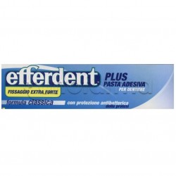 Chefaro Efferdent Plus Pasta Adesiva Dentiera 40 Ml