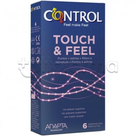 Control Profilattici Touch & Feel 6 Pezzi