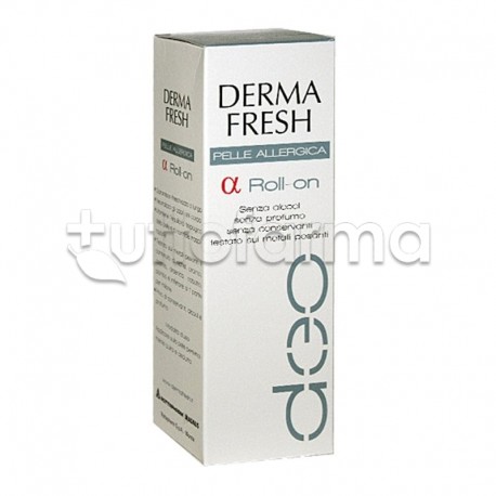 Dermafresh Deodorante Alfa Roll On per Pelle Allergica 75 ml