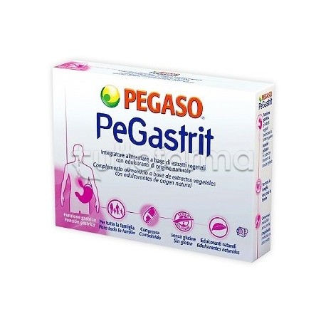 Pegaso Pegastrit Integratore Alimentare 24 Compresse Pegaso Pegastrit Integratore Alimentare 24 Compresse