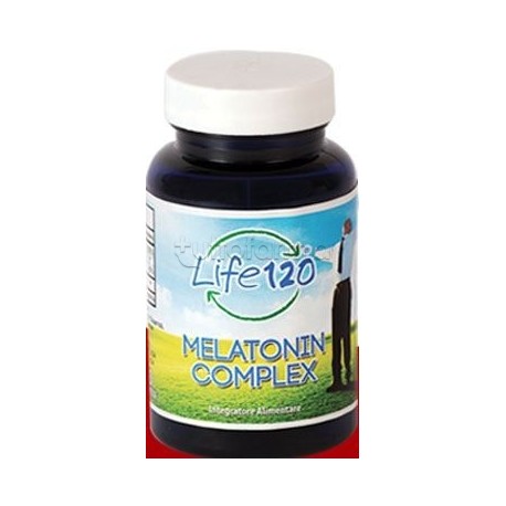 Life120 Melatonin Complex Integratore per Sonno e Stress 180 Compresse Life120 Melatonin Complex Integratore per Sonno e Stress 180 Compresse