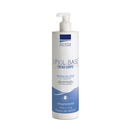 Galenia Lipiol Base Crema Corpo Emolliente 500ml Galenia Lipiol Base Crema Corpo Emolliente 500ml