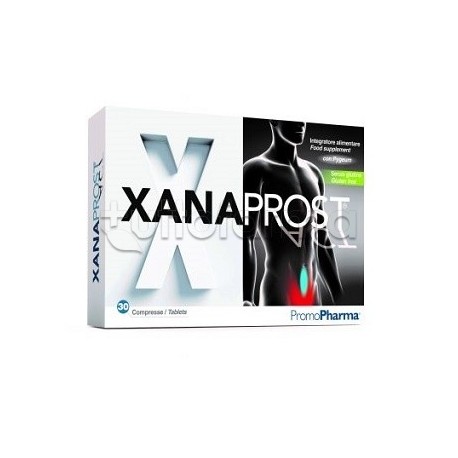 PromoPharma Xanaprost Act Integratore per Prostata 30 Compresse