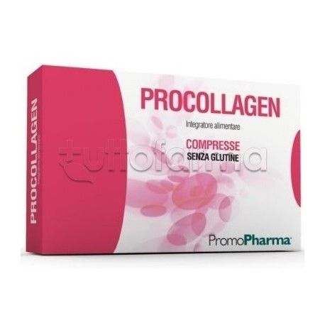 PromoPharma Procollagen Integratore Collagene 30 Compresse