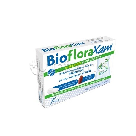 Biofloraxam 10 Capsule + 10 Compresse