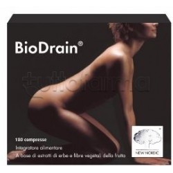 New Nordic Biodrain Integratore Depurante 180 Compresse